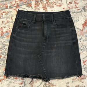 NWOT American Eagle Black Denim Skirt